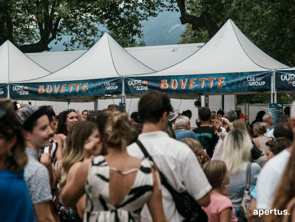 Buvette - Ours en scène - festival musique gratuit - Aix-les-Bains