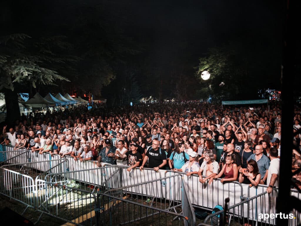 public - Ours en scène - festival musique gratuit - Aix-les-Bains