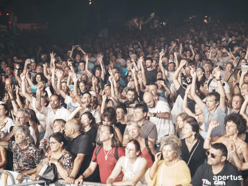 public - Ours en scène - festival musique gratuit - Aix-les-Bains