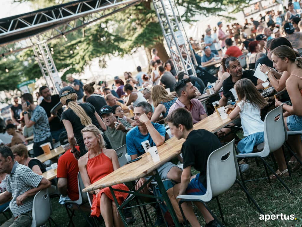 repas - Ours en scène - festival musique gratuit - Aix-les-Bains