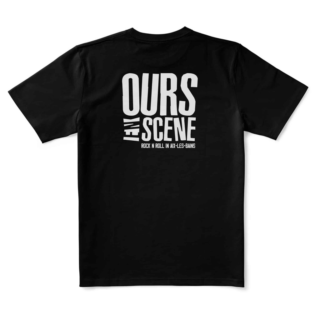 Tee Black H Back Logo